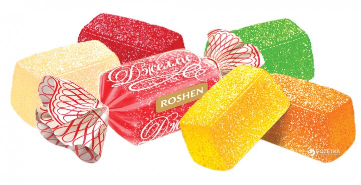 Mini tyčinky ROSHEN CANDY NUT 1 kg - karamelové tyčinky s arašídy (25 ks)