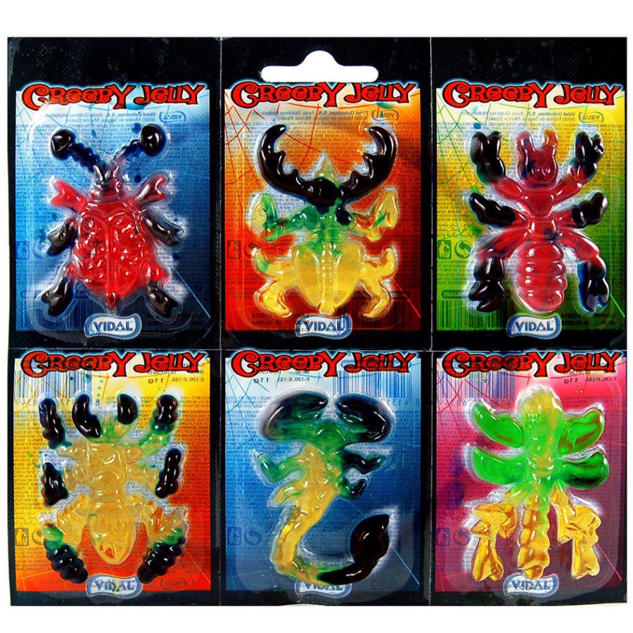 Želé VIDAL MONSTER JELLY příšerky 11 g - SUPER CENA !!! balení 66 ks