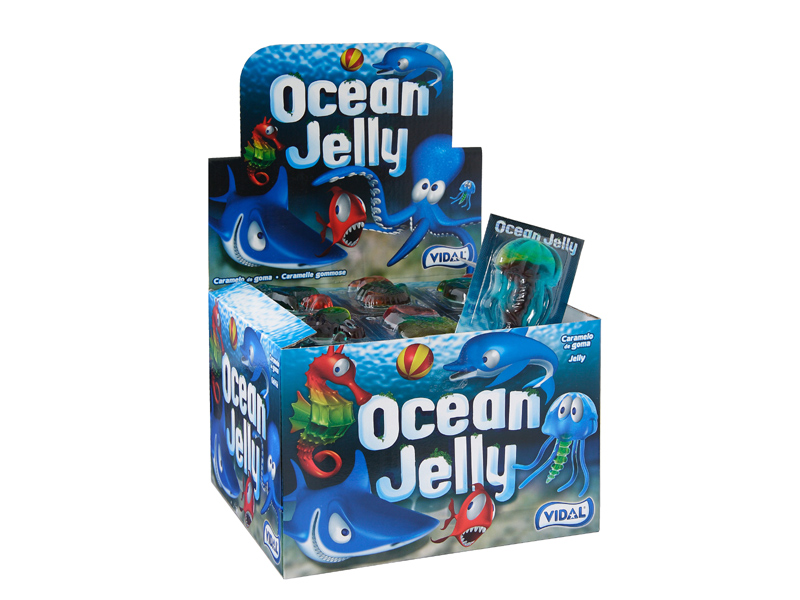 Želé VIDAL MONSTER JELLY - 6x 11 g - 6-ti pack