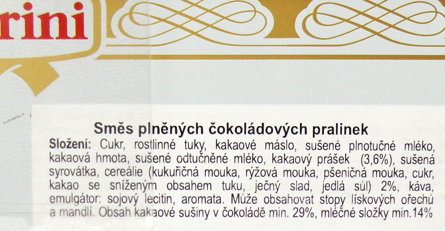 Italské pralinky SORINI 198 g kovová dóza OPERA - MADAM BUTTERFLY