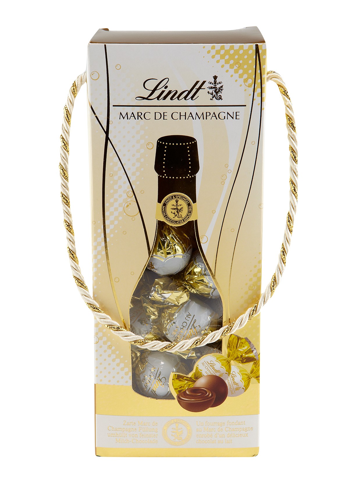 Pralinky LINDT 350 g Marc de Champagne - likérové bonbóny