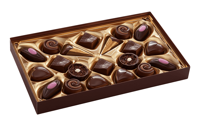 Bonboniéra LINDT 200 g Pralinés NOIR
