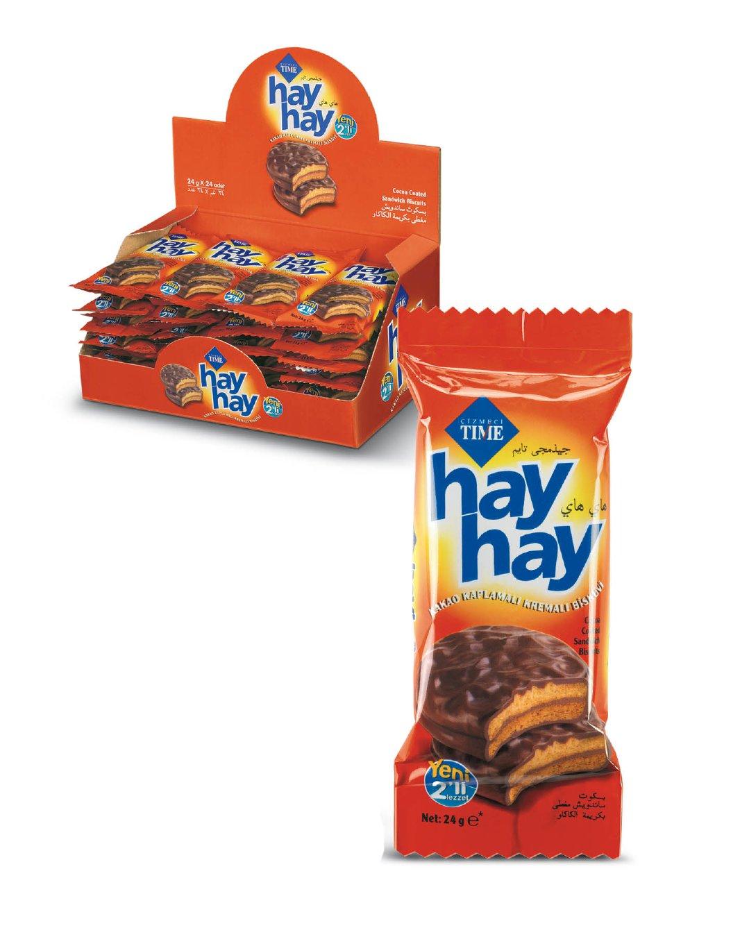 Time hay hay choc biscuit 28g (8691066112336)