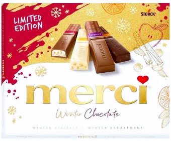 Bonboniéra MERCI 250 g ZIMNÍ MIX