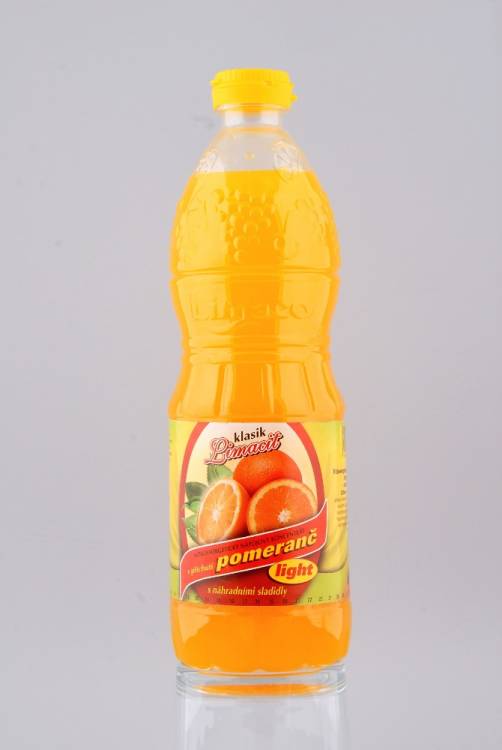 BEZ CUKRU sirup LIMACIT 700 ml POMERANČOVÝ