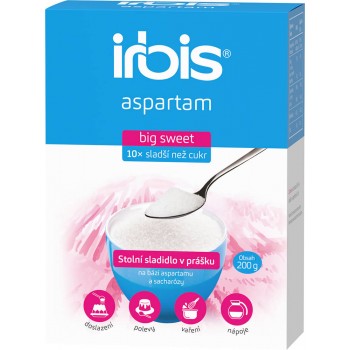 Sladidlo IRBIS 200 g BIG SWEET 10x sladší než cukr