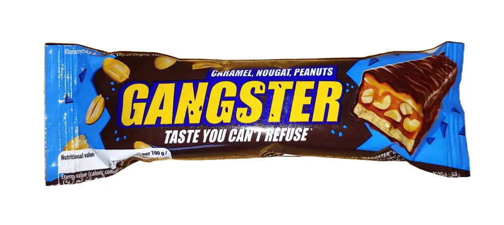 Karamelová tyčinka GANGSTER 50 g