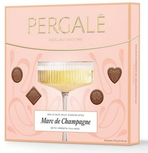 Bonboniéra PERGALĒ 114 g Marc de Champagne