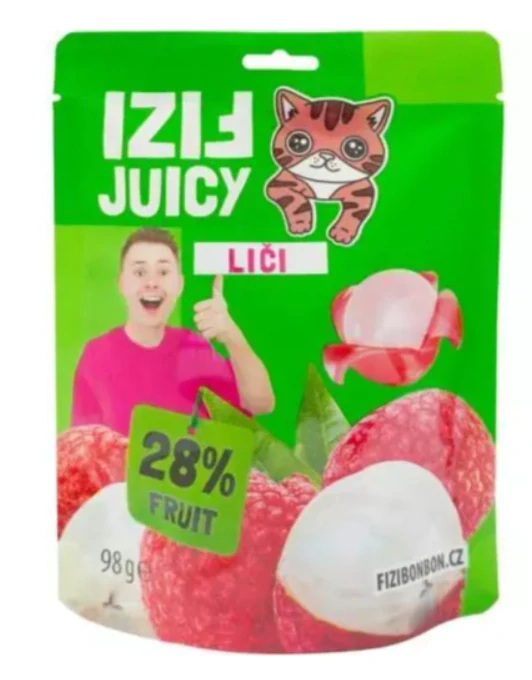 Želé FIZI JUICY 98 g LIČI