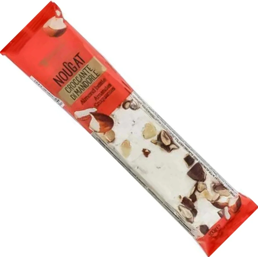 Italský nugát VERGANI TORRONE 100 g MANDLOVÝ CROCANT
