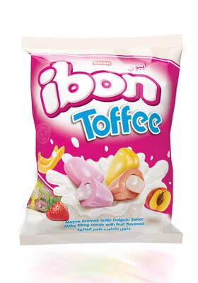 Měkké bonbóny ELVAN iBON 1 kg TOFFEE - smetanovo-ovocné