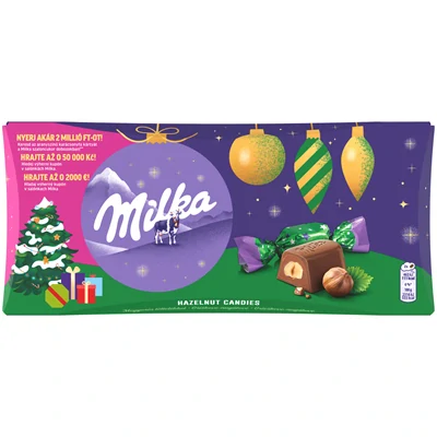 MILKA čokoládové SALONKY 255 g oříškek