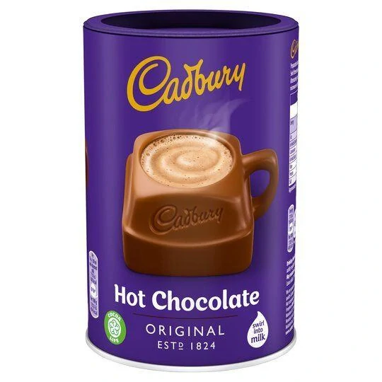 Horká čokoláda CADBURY 200 g - v dózičce