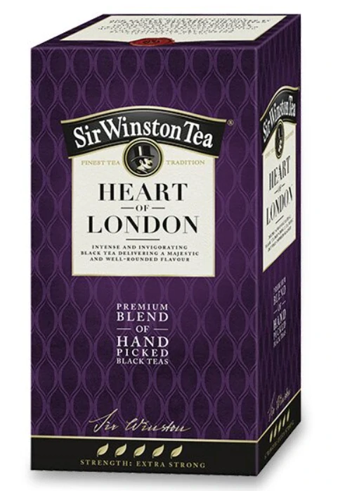 Černý čaj SIR WINSTON TEA 35 g HEART OF LONDON