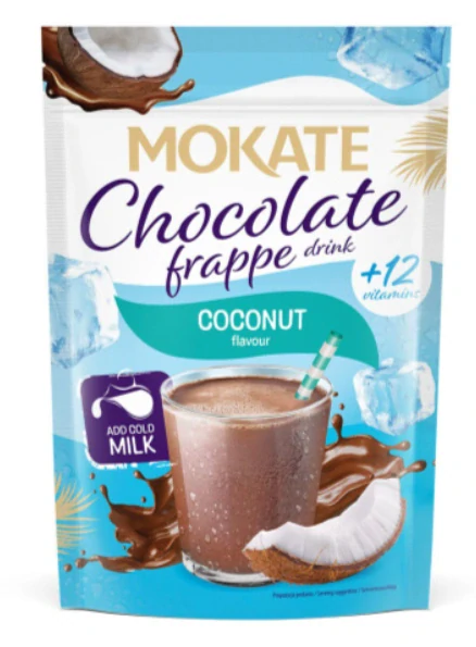 Instantní čokoládový nápoj CHOCOLATE FRAPPÉ 104 g KOKOS