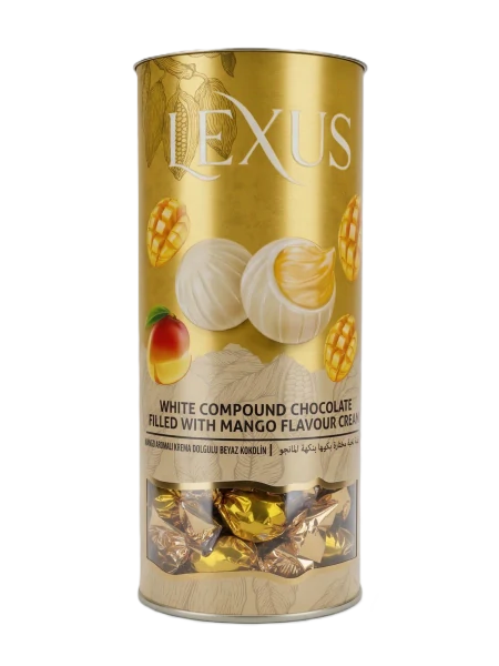 Bonboniéra LEXUS 500 g tuba MANGO