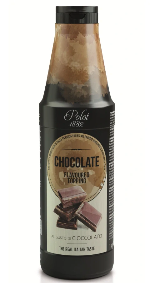 Italský topping (poleva) POLOT 950 g - ČOKOLÁDA