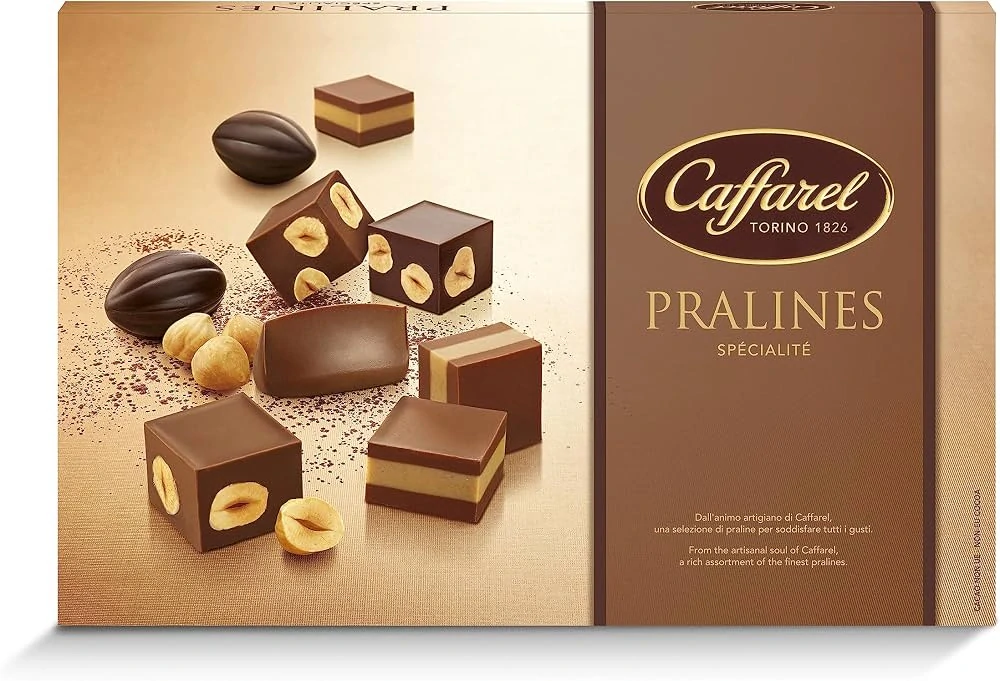 Italské nugáty CAFFAREL 220 g PRALINES SPECIALITÉ - VÝPRODEJ !!! DMT: 10/2024