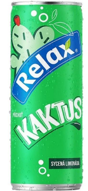 Limonáda RELAX 0.33 L - KAKTUS