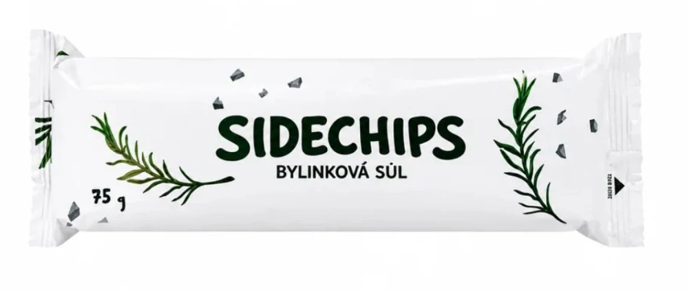 Bramborový snack SIDECHIPS 75 g BYLINKOVÁ SŮL