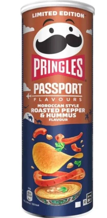 Bramborový snack PRINGLES 165 g - Morrocan PAPRIKA & HUMMUS