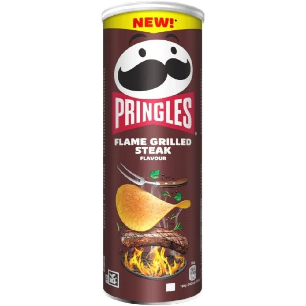 Bramborový snack PRINGLES 165 g - GRILOVANÝ STEAK