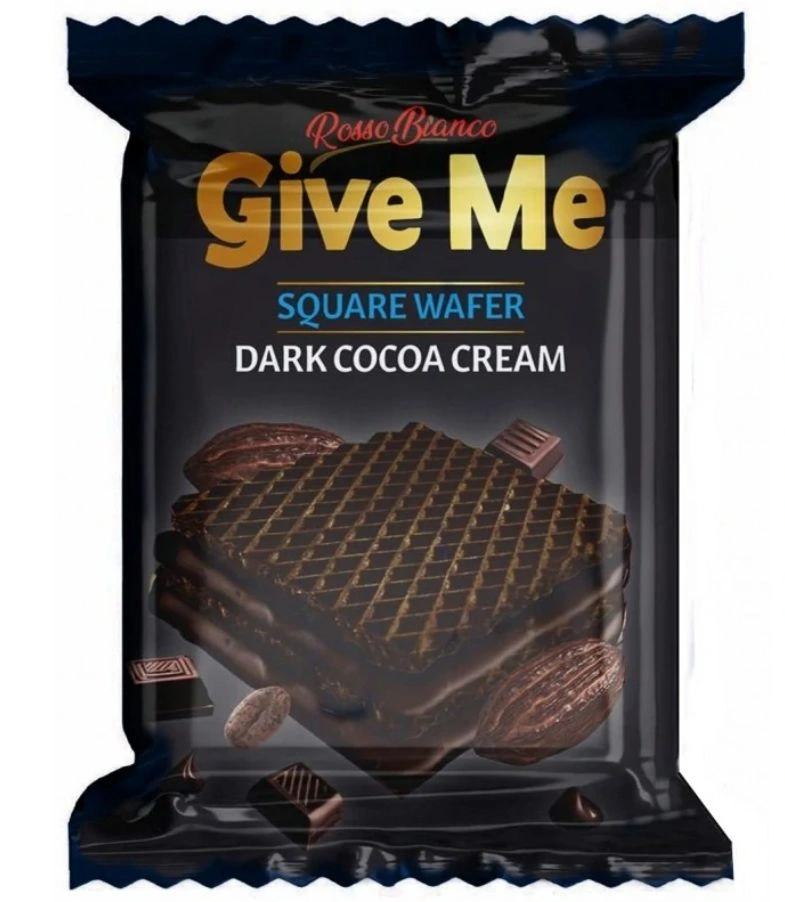 Oplatka Give Me 30 g - DARK (balení 24 ks)