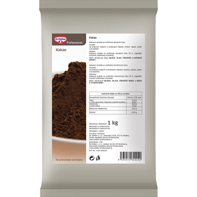 Kakao Dr.Oetker - balení 1 kg