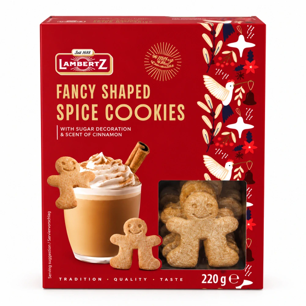 Perníkové sušenky PAN PERNÍČEK 220 g & posyp