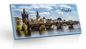 Čokoláda Praha 100g v krabičce MLÉČNÁ - KARLŮV MOST - VÝPRODEJ !!! DMT: 11/2025