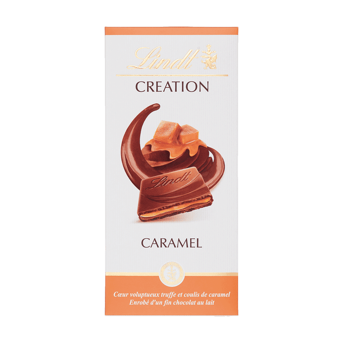 Čokoláda Lindt Creation 150 g mléčná & CARAMEL