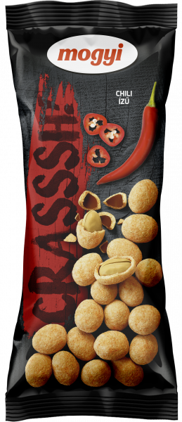 Arašídy v těstíčku CRASSSH 60g CHILLI