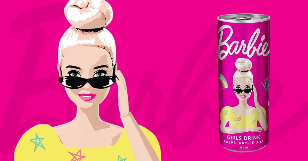 Limonáda BARBIE 250 ml MALINA