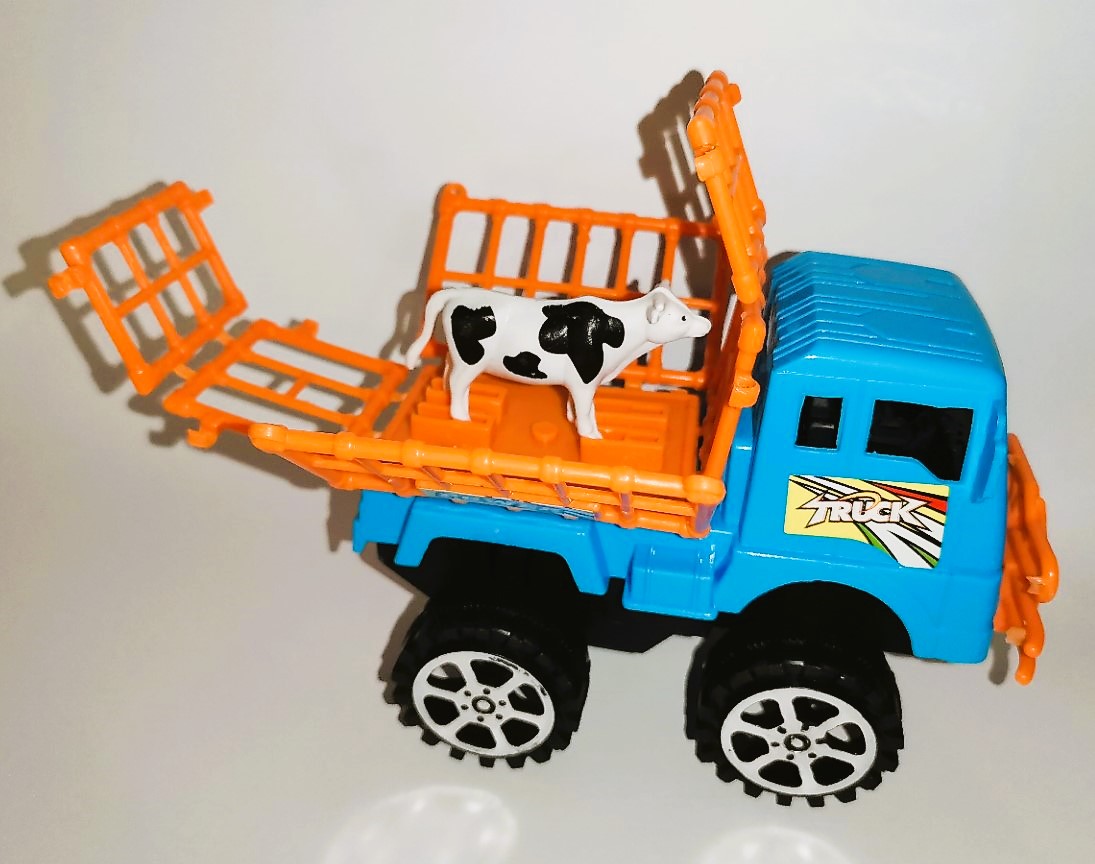 Hračka NÁKLAĎÁK - CONTAINER TRUCK  + bonbóny 8 g