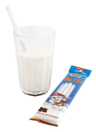 Brčka PAW PATROL 30 g (5x 6 g) na ochucení mléka - mix VANILKA, JAHODA, KAKAO - VÝPRODEJ !!! DMT: 4/2024