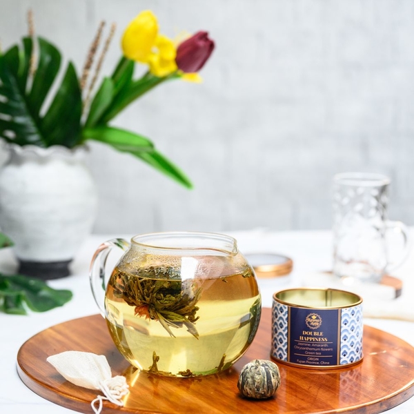 Kvetoucí čaj KARMA KETTLE 15 g DOUBLE HAPPINESS