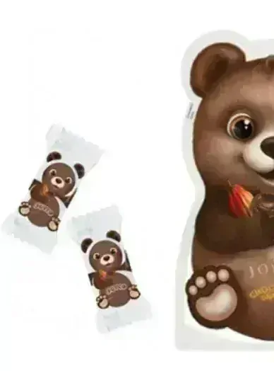 JOYCO kakaové dražé medvěd 50g mléčná 