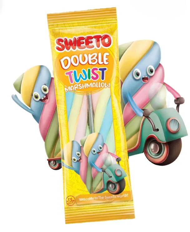 Želé pásky SWEETO 75 g kyselé - MANGO