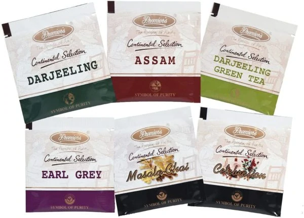 Luxusní dárková čajová kazeta PREMIER´s TEA COLLECTION - dřevěná kazeta (180x 2 g)