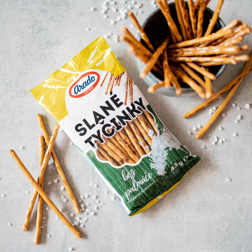 Slané tyčinkyARADO 43 g