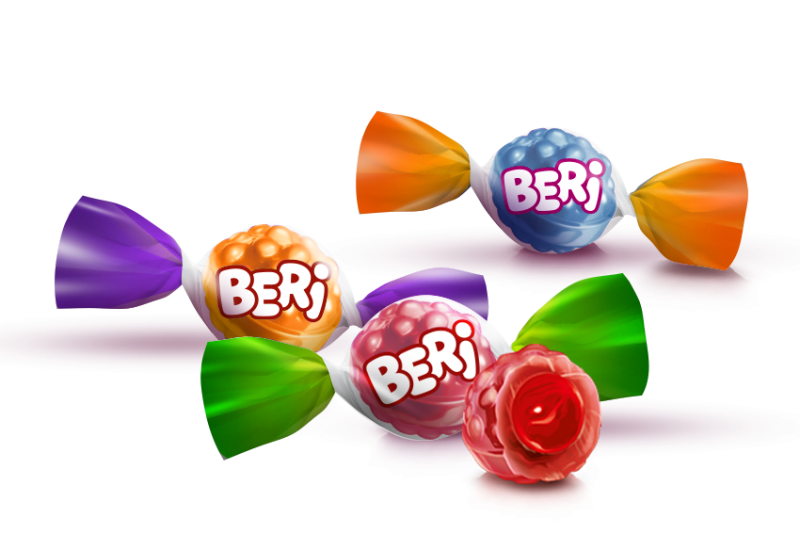 Bonbóny ROSHEN 1 kg BERI MIX