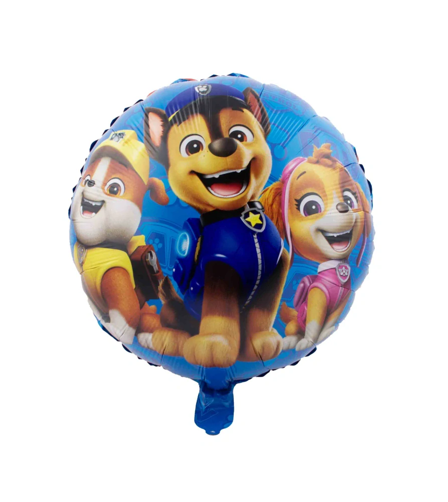 Práskací prášek & nafukovací balónek PAW PATROL 8 g - PARTY BALLOON POPPING CANDY