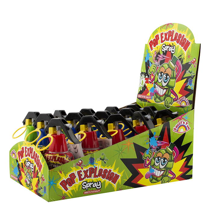Candy sprej POP EXPLOSION SPRAY 50 g - tekuté bonbóny