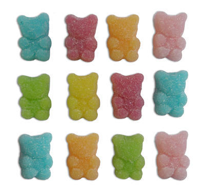 Želé PEDRO MEDVÍDCI tutti frutti s ovocnou šťávou - sáček 1 kg