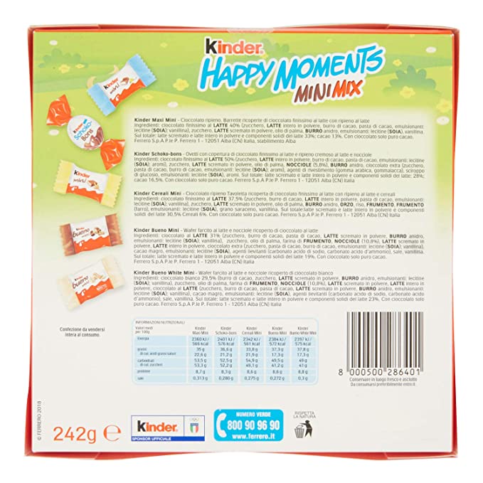 Kinder Schoko-Bons White 200 g - bílé čokoládové bonbóny