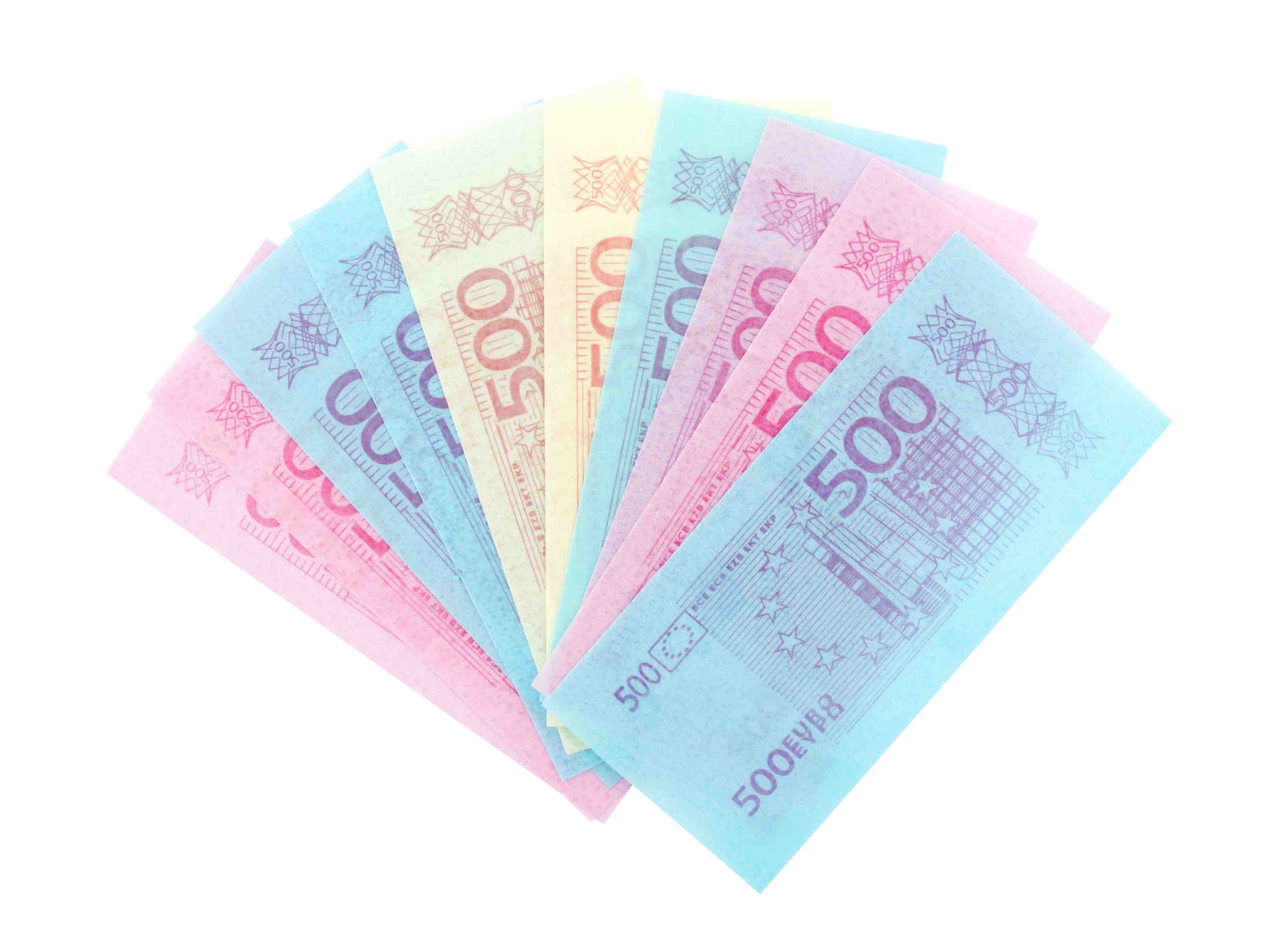 Jedlý papír malý 10 g MEGA MONEY (10 ks v balíčku)