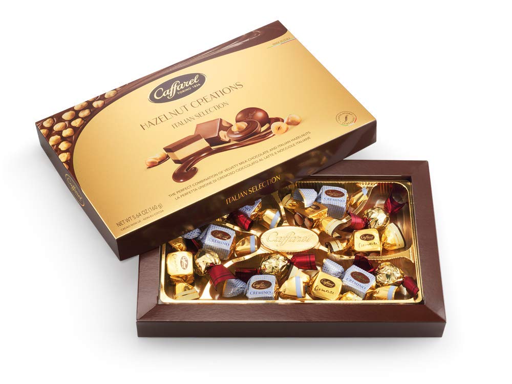 Italská bonboniéra CAFFAREL 200 g SIGNATURE COLLECTION