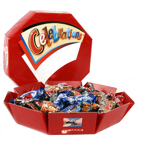 Bonboniera CELEBRATIONS MIX 186 g - 8 druhů bonbónů