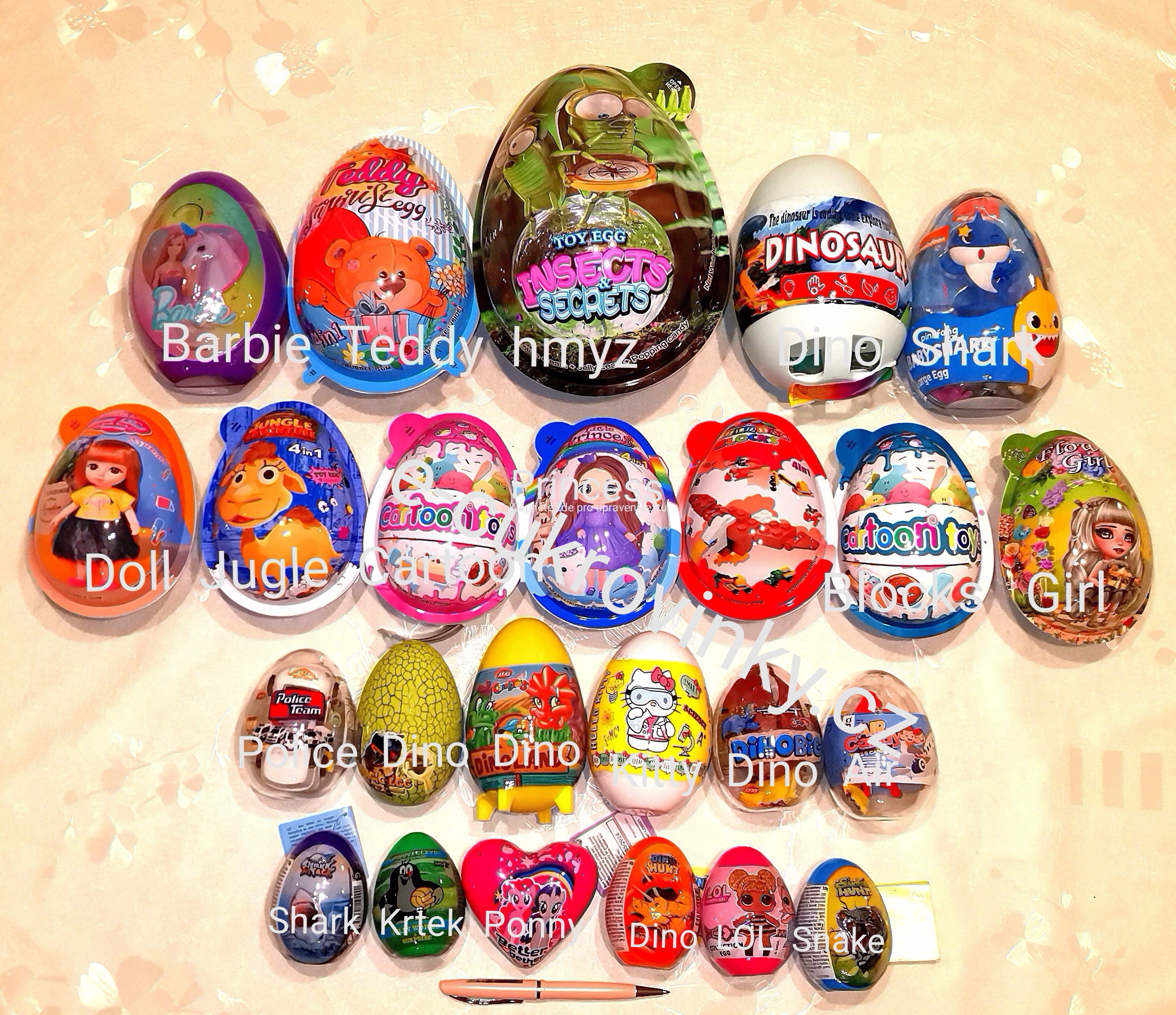 Plastové vajíčko XXL 4v1 20 g SEA SECRETS