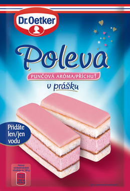 Zdobení Dr.Oetker 50g růžové, světlý a tmavý odstín a bílé